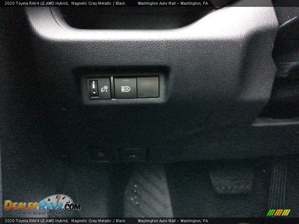 2020 Toyota RAV4 LE AWD Hybrid Magnetic Gray Metallic / Black Photo #9