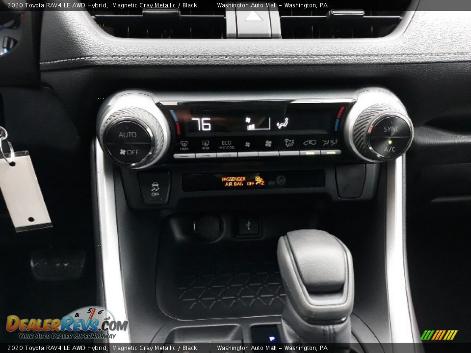2020 Toyota RAV4 LE AWD Hybrid Magnetic Gray Metallic / Black Photo #13