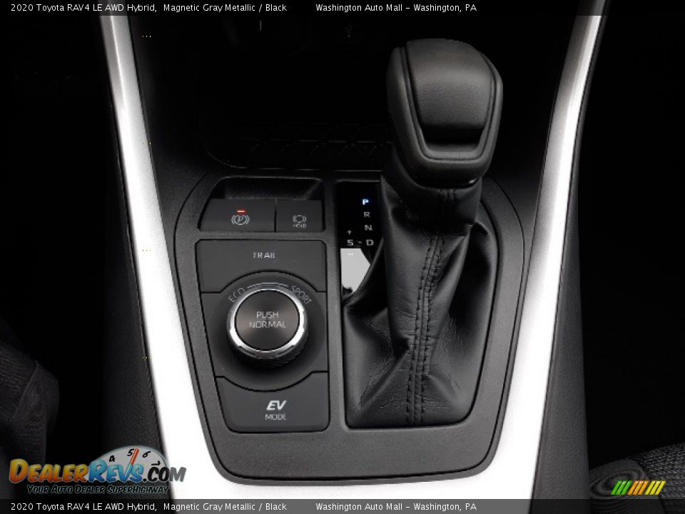 2020 Toyota RAV4 LE AWD Hybrid Magnetic Gray Metallic / Black Photo #14