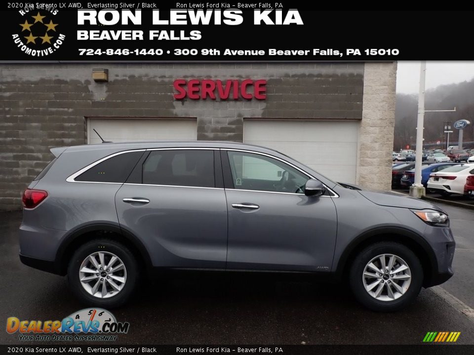 2020 Kia Sorento LX AWD Everlasting Silver / Black Photo #1
