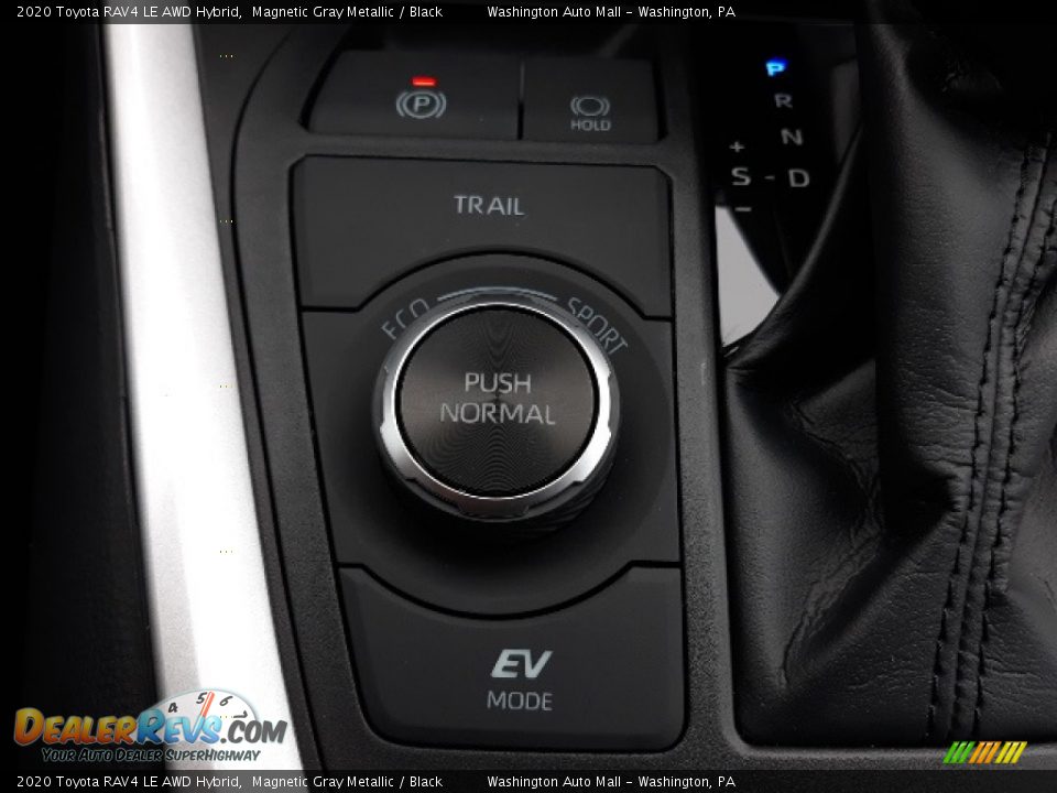 2020 Toyota RAV4 LE AWD Hybrid Magnetic Gray Metallic / Black Photo #16