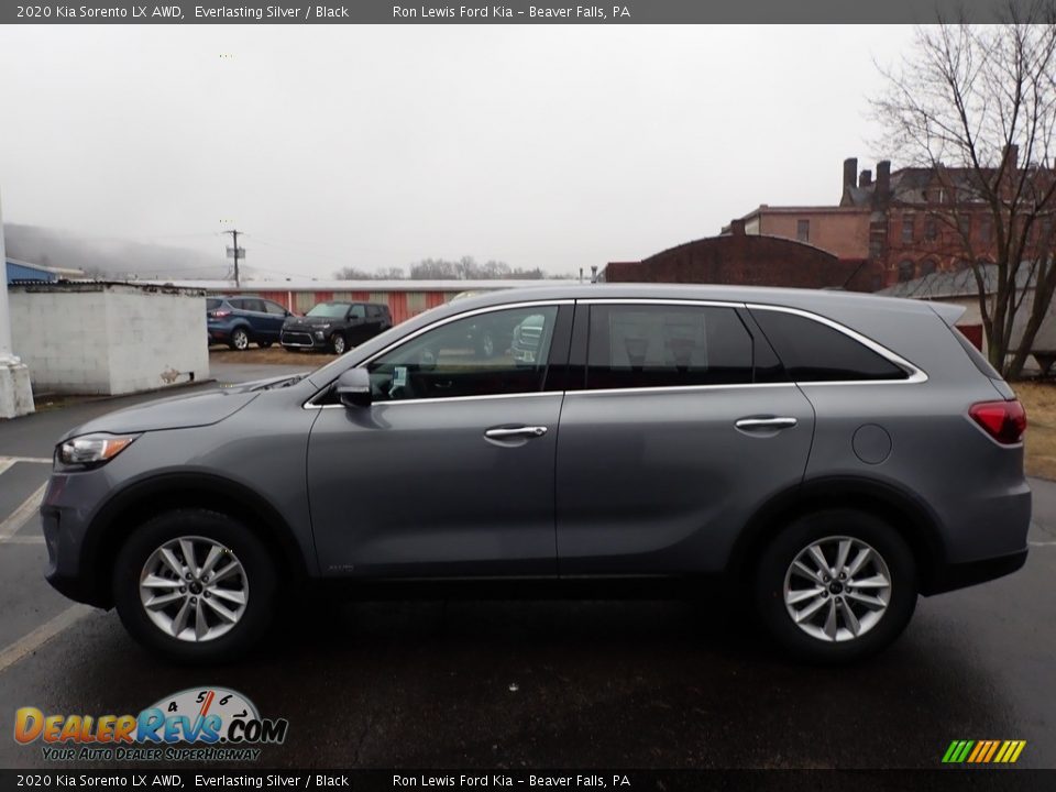 2020 Kia Sorento LX AWD Everlasting Silver / Black Photo #6