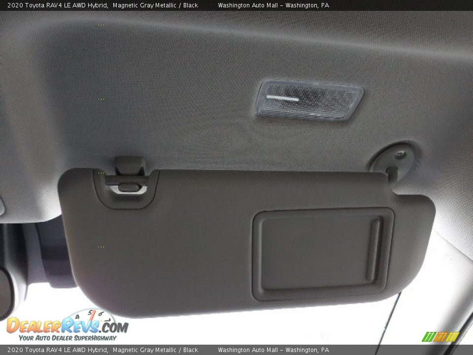 2020 Toyota RAV4 LE AWD Hybrid Magnetic Gray Metallic / Black Photo #21