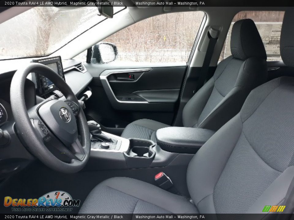 2020 Toyota RAV4 LE AWD Hybrid Magnetic Gray Metallic / Black Photo #22