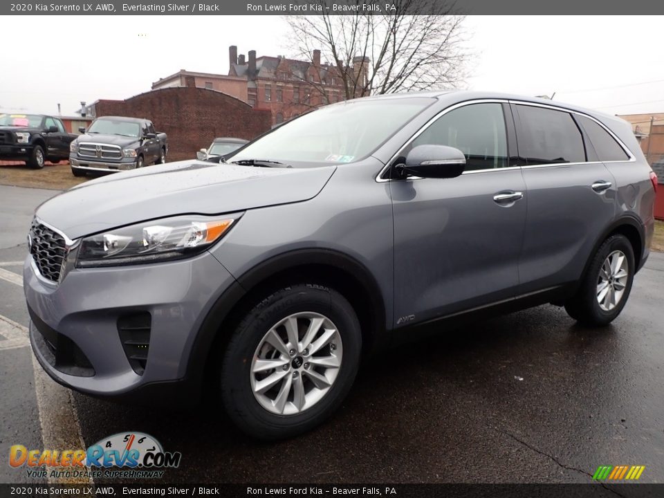 2020 Kia Sorento LX AWD Everlasting Silver / Black Photo #7