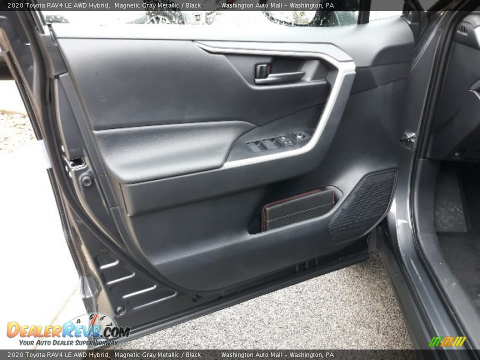 2020 Toyota RAV4 LE AWD Hybrid Magnetic Gray Metallic / Black Photo #25