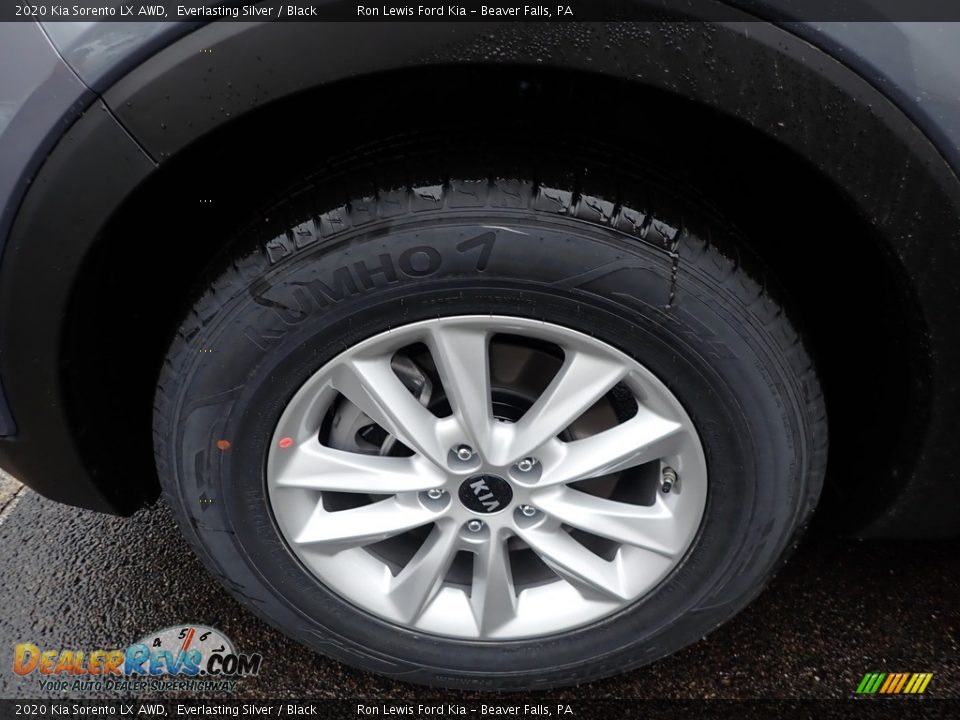 2020 Kia Sorento LX AWD Everlasting Silver / Black Photo #10
