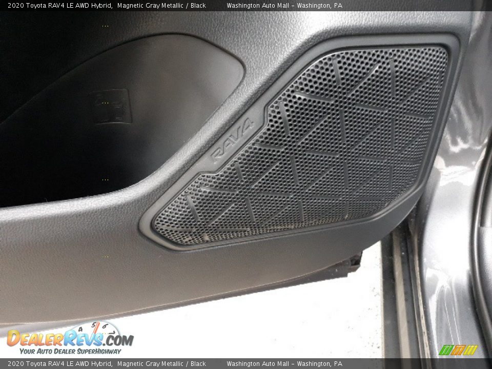 2020 Toyota RAV4 LE AWD Hybrid Magnetic Gray Metallic / Black Photo #28