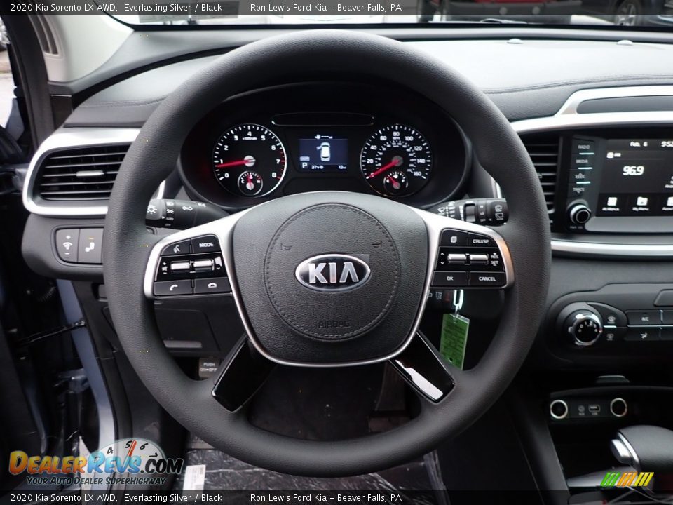 2020 Kia Sorento LX AWD Everlasting Silver / Black Photo #16