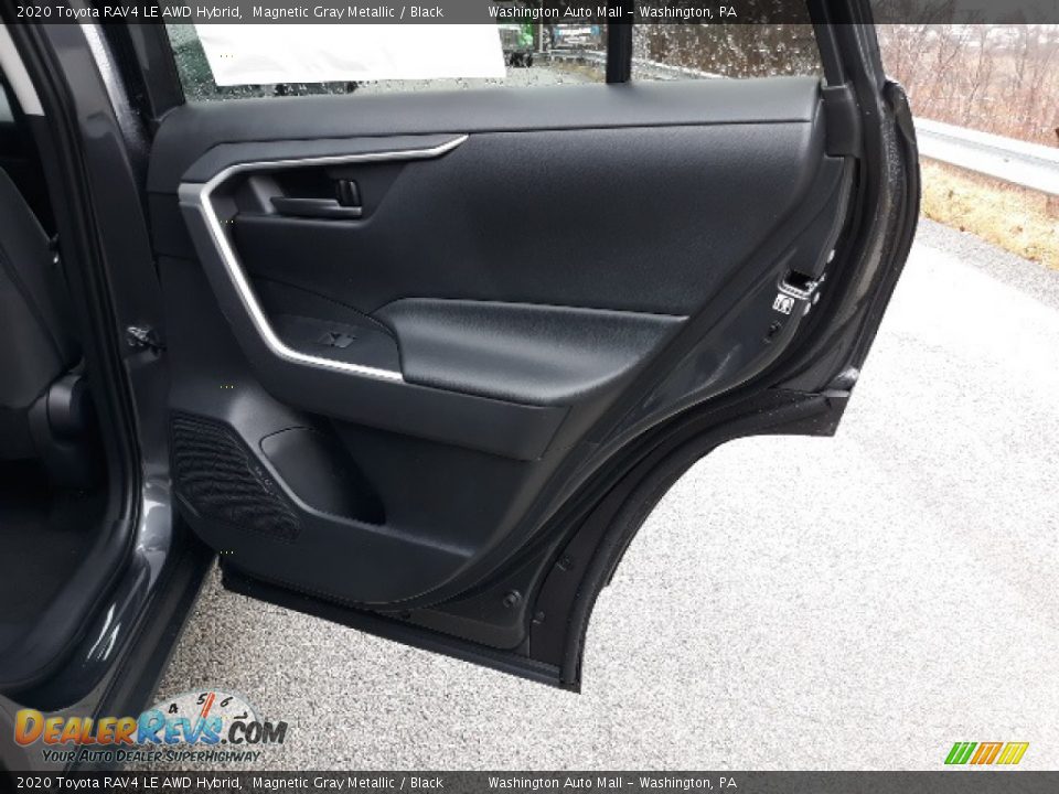 2020 Toyota RAV4 LE AWD Hybrid Magnetic Gray Metallic / Black Photo #33