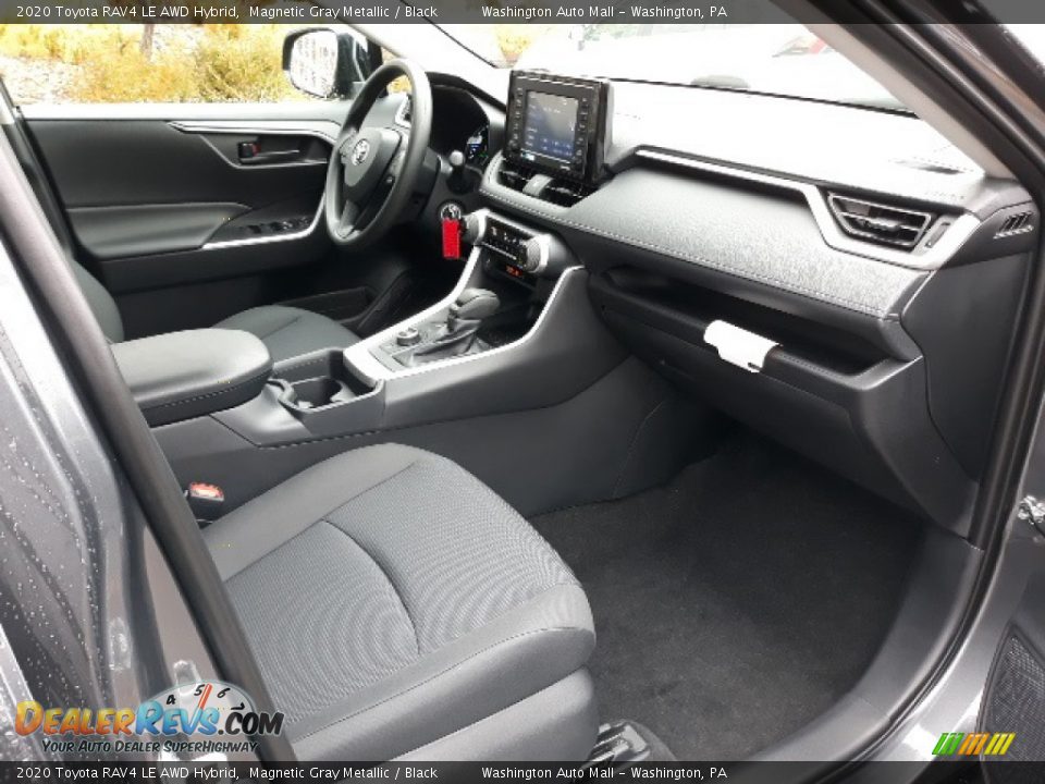2020 Toyota RAV4 LE AWD Hybrid Magnetic Gray Metallic / Black Photo #34