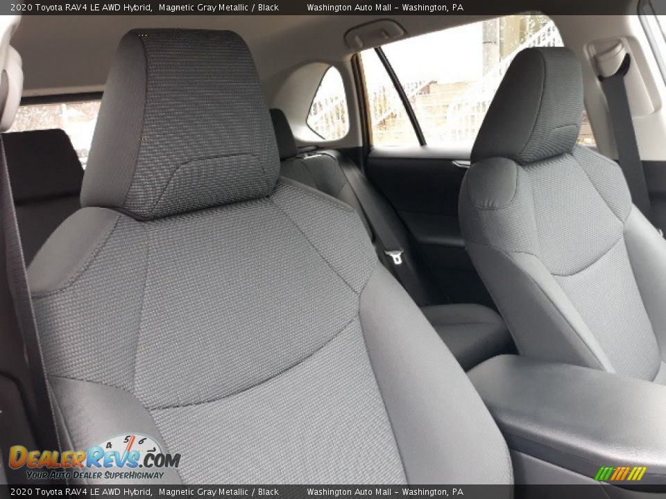 2020 Toyota RAV4 LE AWD Hybrid Magnetic Gray Metallic / Black Photo #36