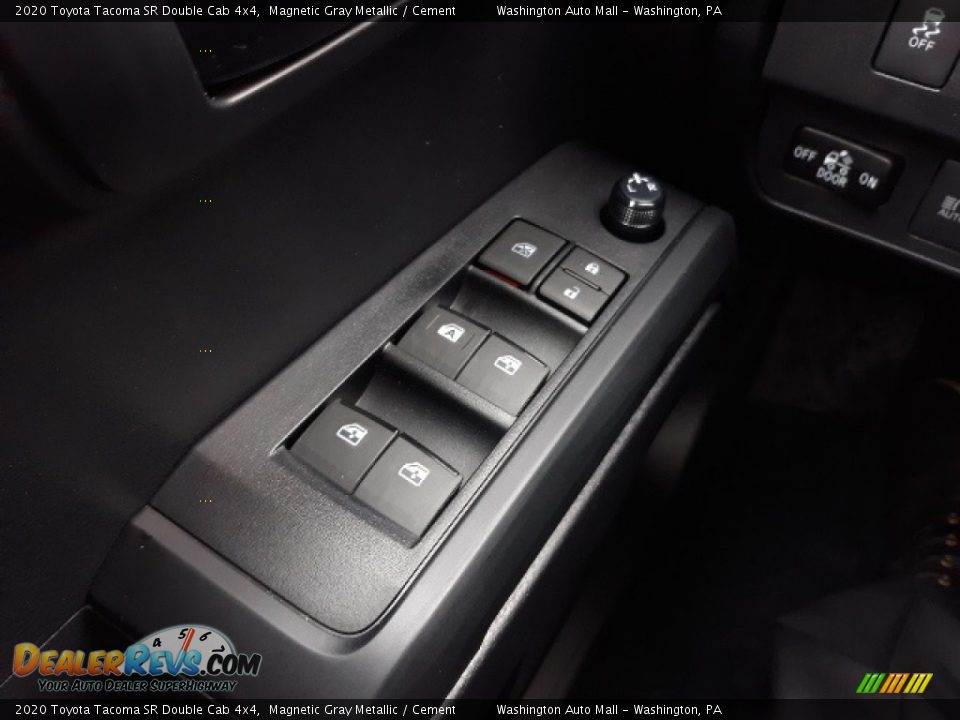 2020 Toyota Tacoma SR Double Cab 4x4 Magnetic Gray Metallic / Cement Photo #8