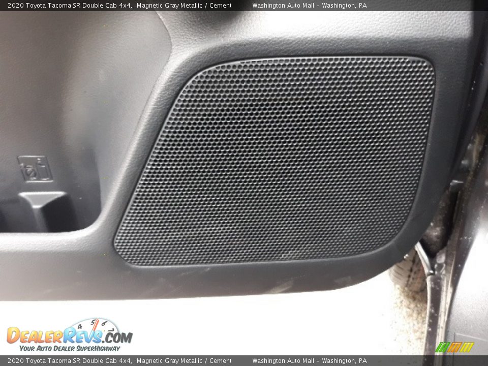2020 Toyota Tacoma SR Double Cab 4x4 Magnetic Gray Metallic / Cement Photo #27