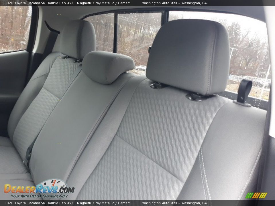 2020 Toyota Tacoma SR Double Cab 4x4 Magnetic Gray Metallic / Cement Photo #30
