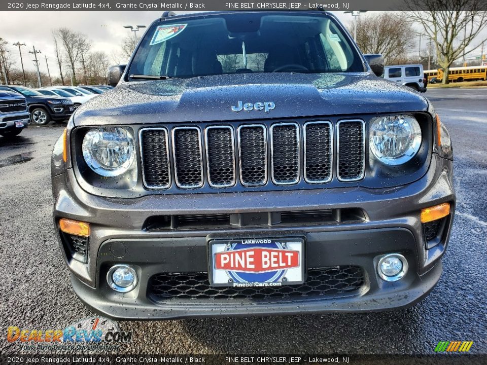 2020 Jeep Renegade Latitude 4x4 Granite Crystal Metallic / Black Photo #2