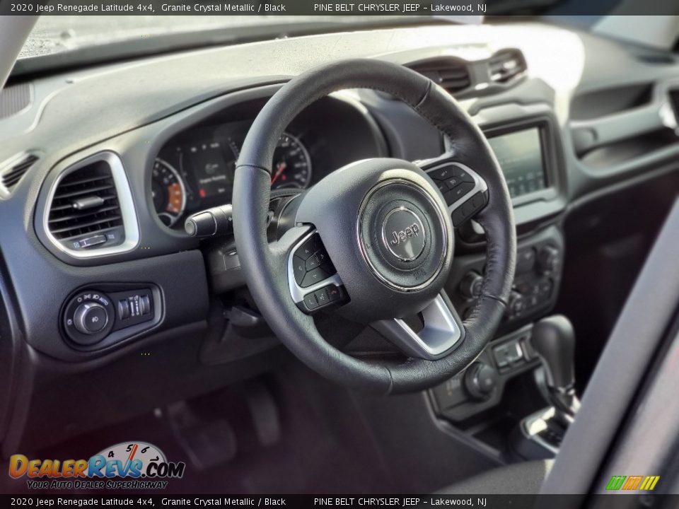 2020 Jeep Renegade Latitude 4x4 Granite Crystal Metallic / Black Photo #7