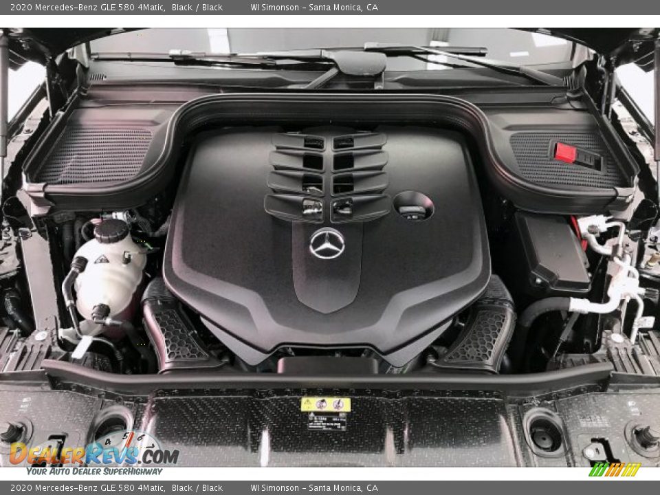2020 Mercedes-Benz GLE 580 4Matic 4.0 Liter DI biturbo DOHC 32-Valve VVT V8 Engine Photo #8