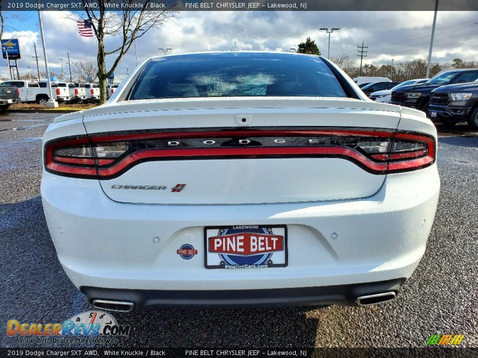 2019 Dodge Charger SXT AWD White Knuckle / Black Photo #5