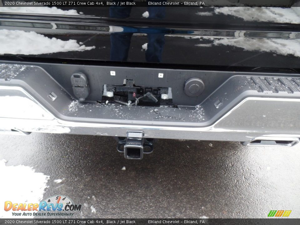 2020 Chevrolet Silverado 1500 LT Z71 Crew Cab 4x4 Black / Jet Black Photo #11