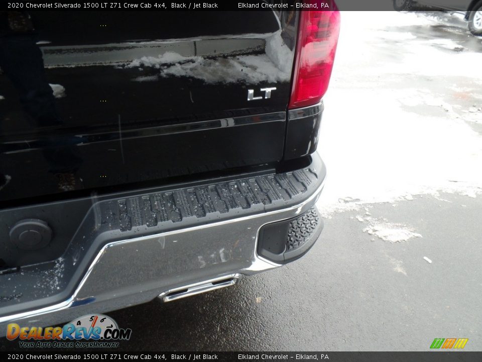 2020 Chevrolet Silverado 1500 LT Z71 Crew Cab 4x4 Black / Jet Black Photo #12