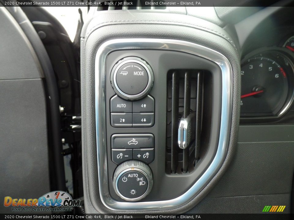 2020 Chevrolet Silverado 1500 LT Z71 Crew Cab 4x4 Black / Jet Black Photo #23