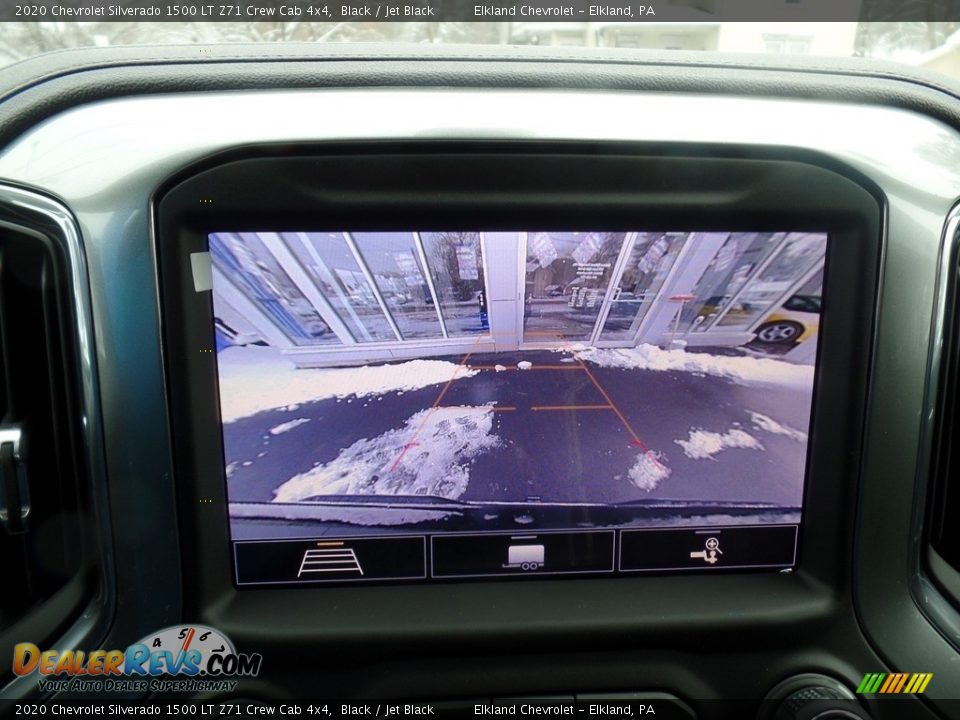 2020 Chevrolet Silverado 1500 LT Z71 Crew Cab 4x4 Black / Jet Black Photo #28