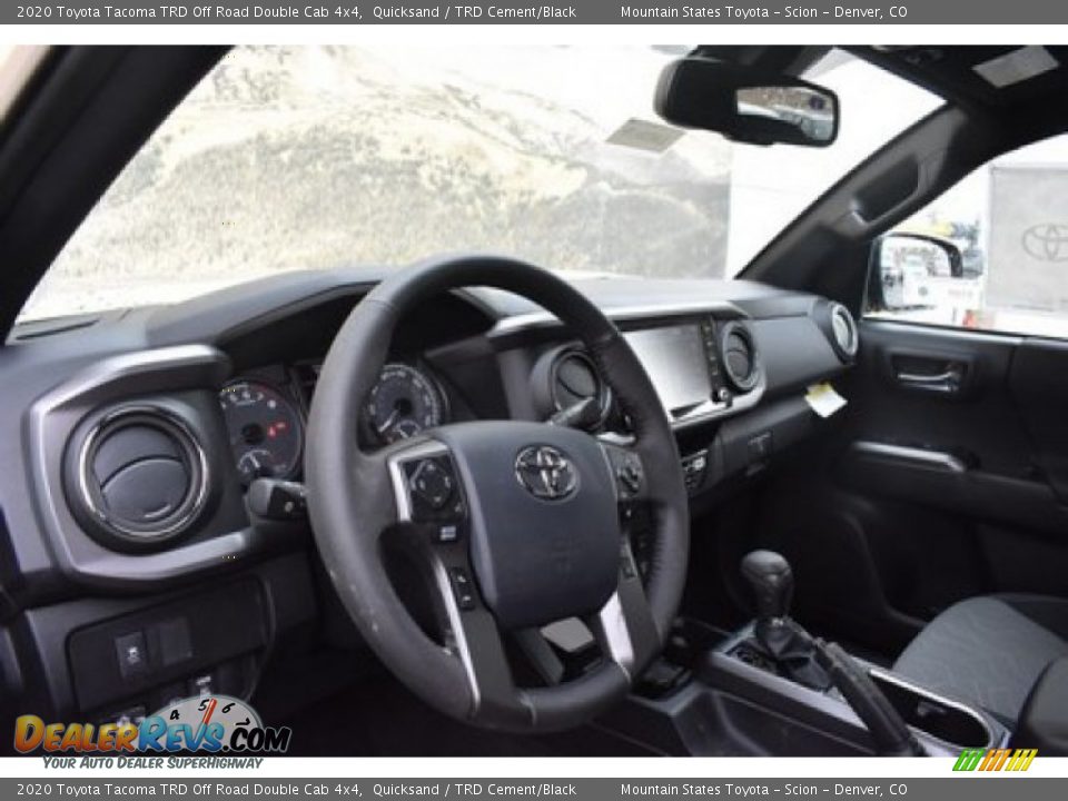 2020 Toyota Tacoma TRD Off Road Double Cab 4x4 Quicksand / TRD Cement/Black Photo #5