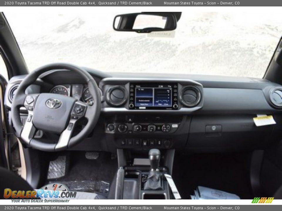 2020 Toyota Tacoma TRD Off Road Double Cab 4x4 Quicksand / TRD Cement/Black Photo #7