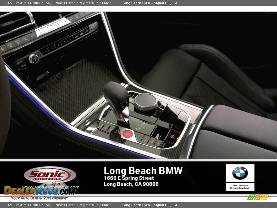 2020 BMW M8 Gran Coupe Brands Hatch Grey Metallic / Black Photo #6