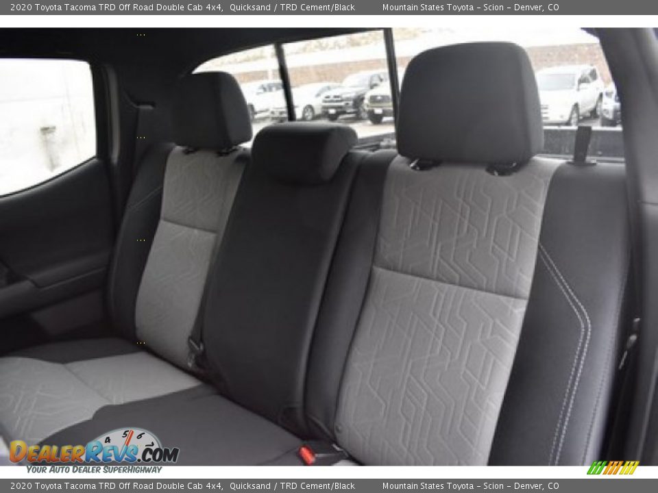 2020 Toyota Tacoma TRD Off Road Double Cab 4x4 Quicksand / TRD Cement/Black Photo #9