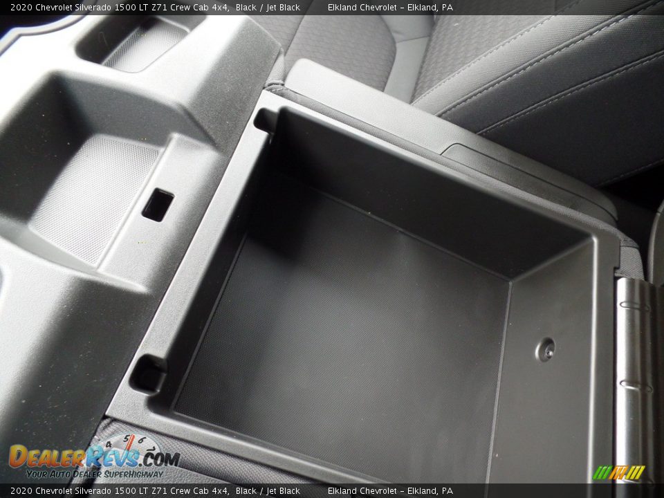 2020 Chevrolet Silverado 1500 LT Z71 Crew Cab 4x4 Black / Jet Black Photo #34