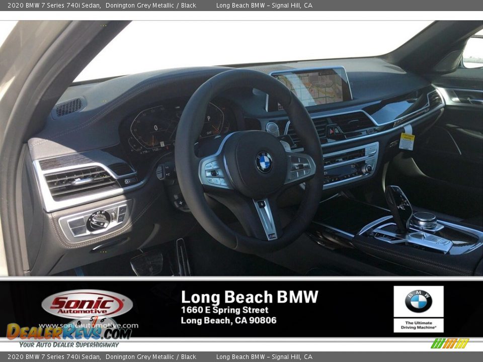 2020 BMW 7 Series 740i Sedan Donington Grey Metallic / Black Photo #4
