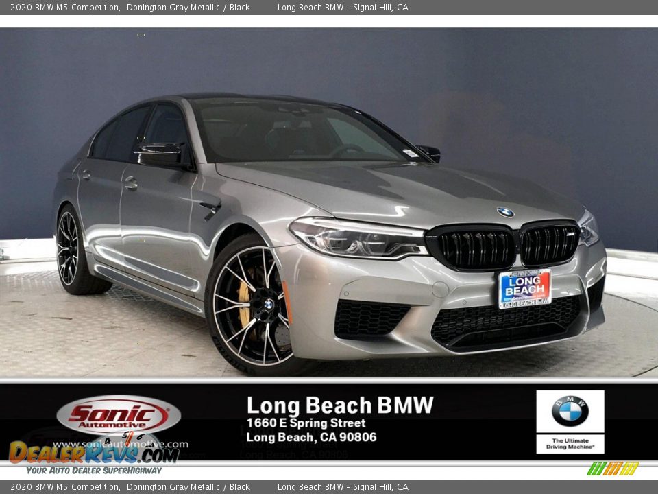2020 BMW M5 Competition Donington Gray Metallic / Black Photo #1