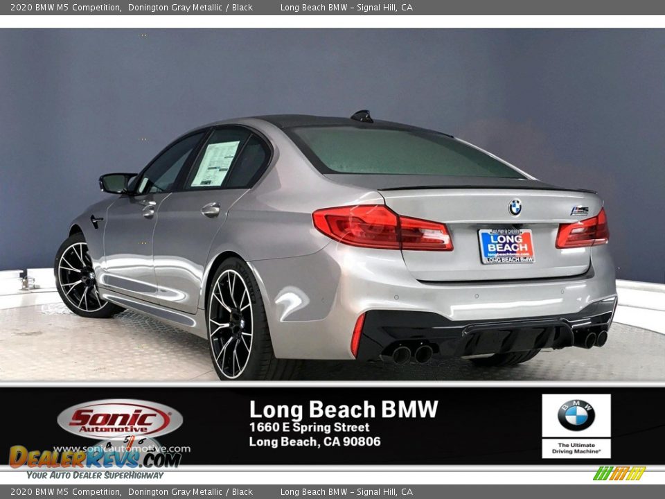 2020 BMW M5 Competition Donington Gray Metallic / Black Photo #2