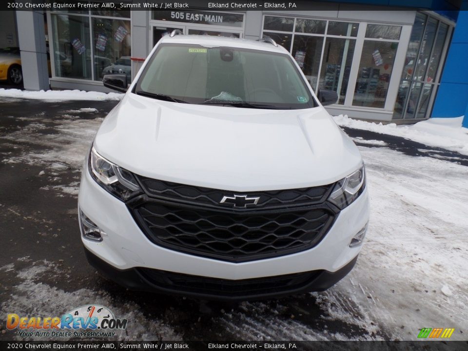 2020 Chevrolet Equinox Premier AWD Summit White / Jet Black Photo #2