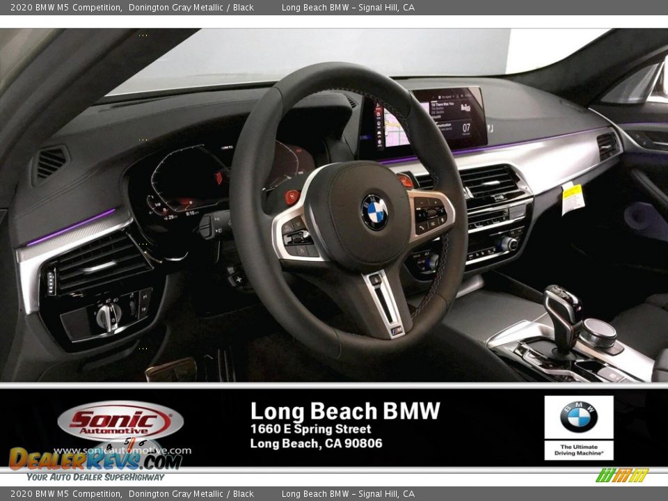 2020 BMW M5 Competition Donington Gray Metallic / Black Photo #4