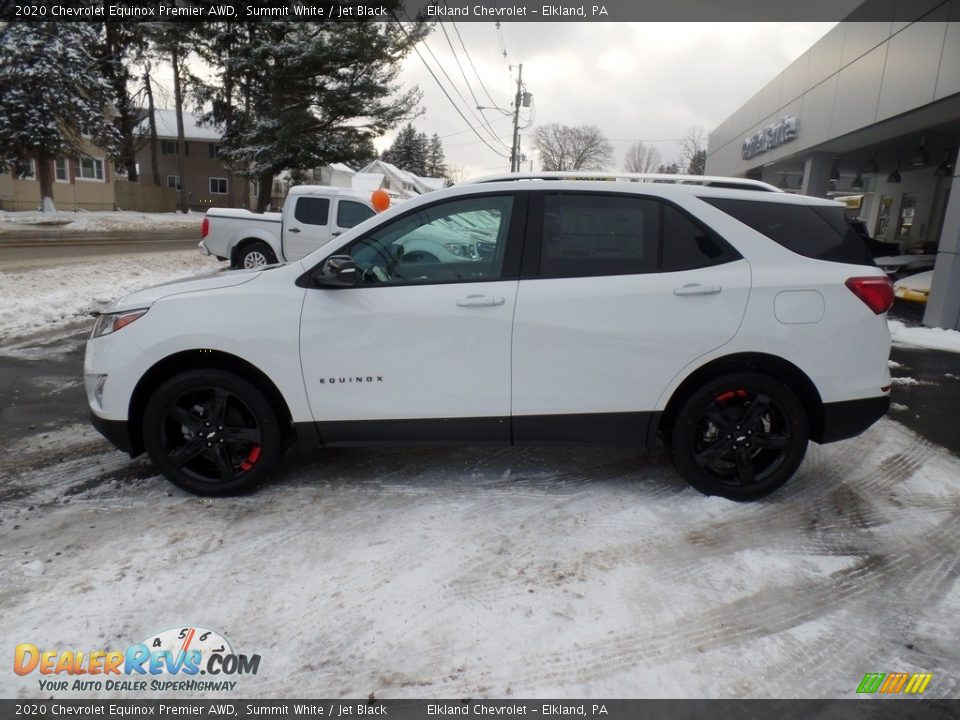 2020 Chevrolet Equinox Premier AWD Summit White / Jet Black Photo #4