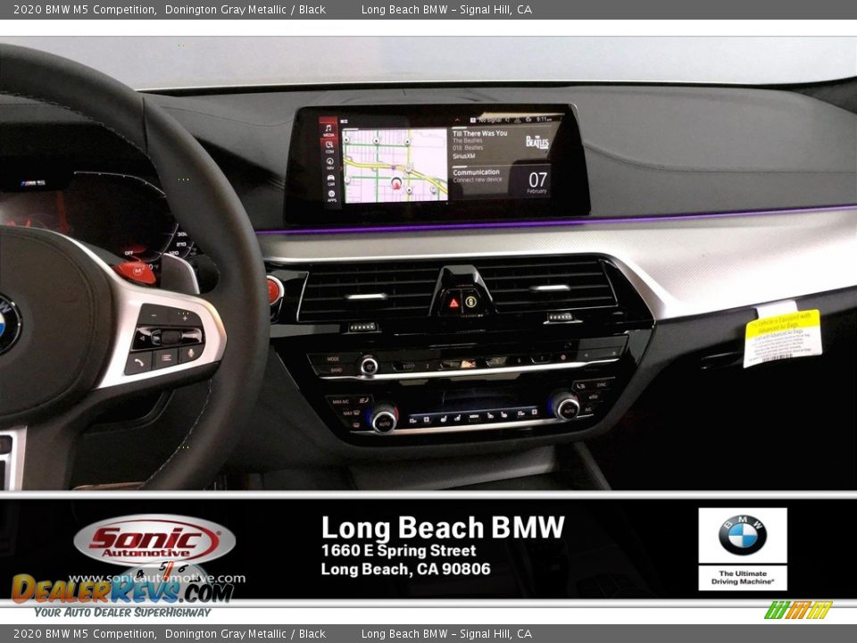 2020 BMW M5 Competition Donington Gray Metallic / Black Photo #5