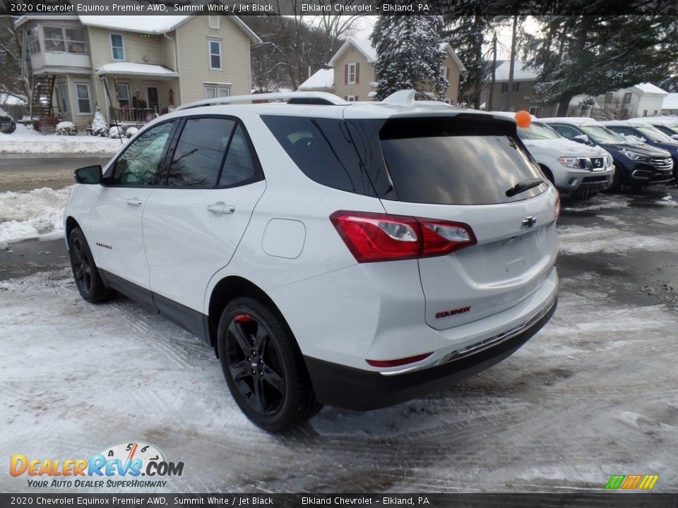 2020 Chevrolet Equinox Premier AWD Summit White / Jet Black Photo #5