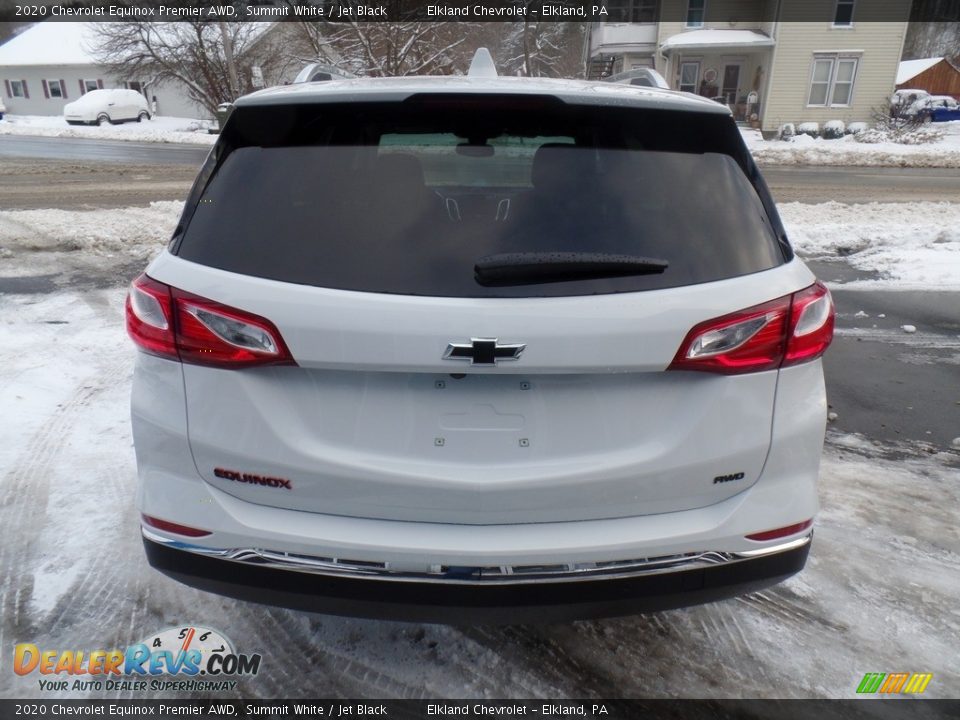 2020 Chevrolet Equinox Premier AWD Summit White / Jet Black Photo #6