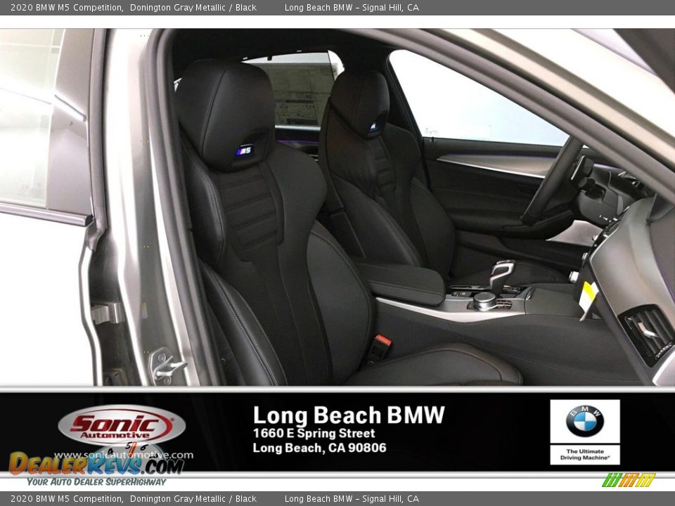 2020 BMW M5 Competition Donington Gray Metallic / Black Photo #7