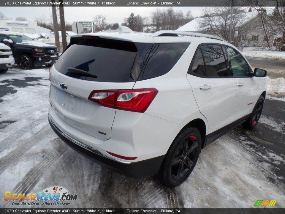 2020 Chevrolet Equinox Premier AWD Summit White / Jet Black Photo #7
