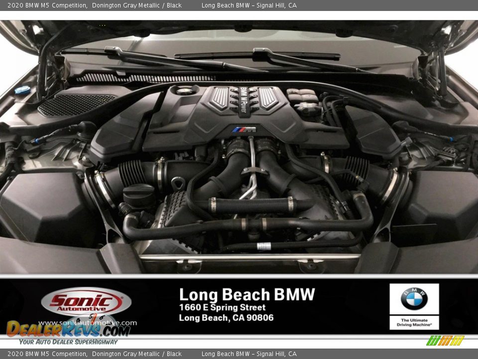 2020 BMW M5 Competition Donington Gray Metallic / Black Photo #8