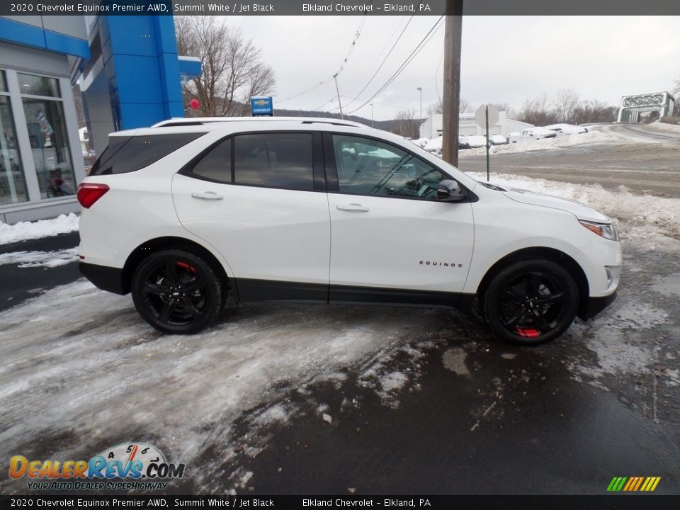 2020 Chevrolet Equinox Premier AWD Summit White / Jet Black Photo #8