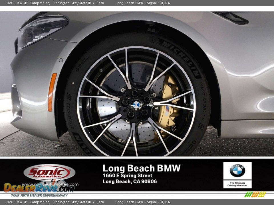 2020 BMW M5 Competition Donington Gray Metallic / Black Photo #9