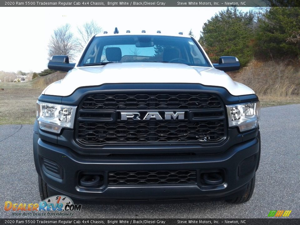 2020 Ram 5500 Tradesman Regular Cab 4x4 Chassis Bright White / Black/Diesel Gray Photo #3