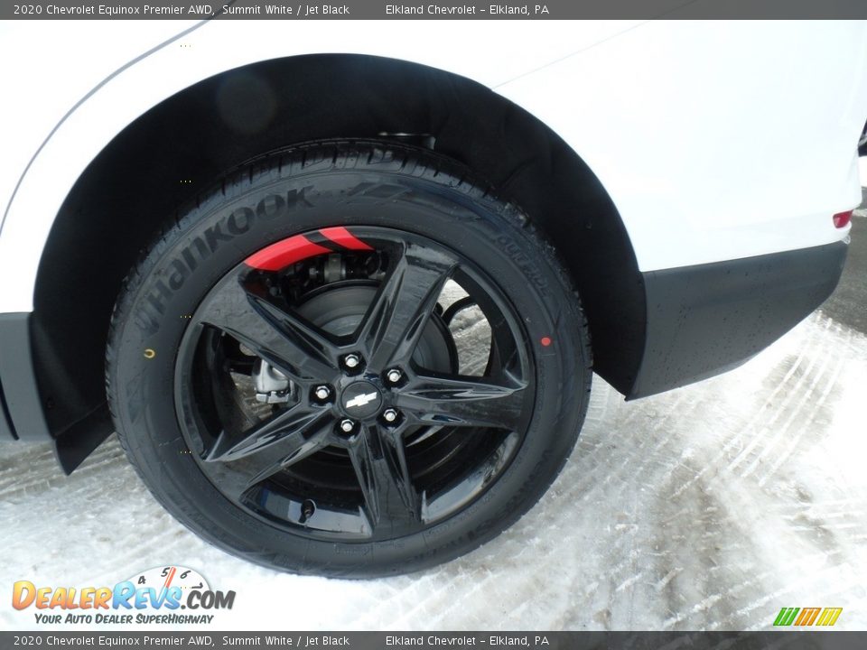 2020 Chevrolet Equinox Premier AWD Summit White / Jet Black Photo #11