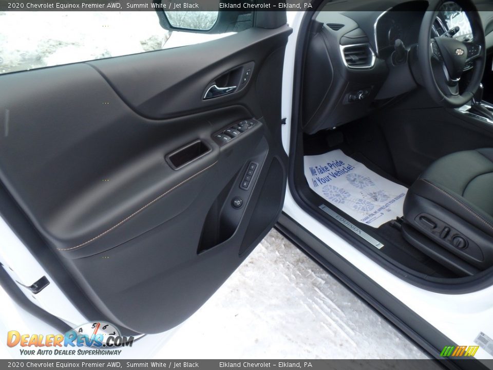 2020 Chevrolet Equinox Premier AWD Summit White / Jet Black Photo #12
