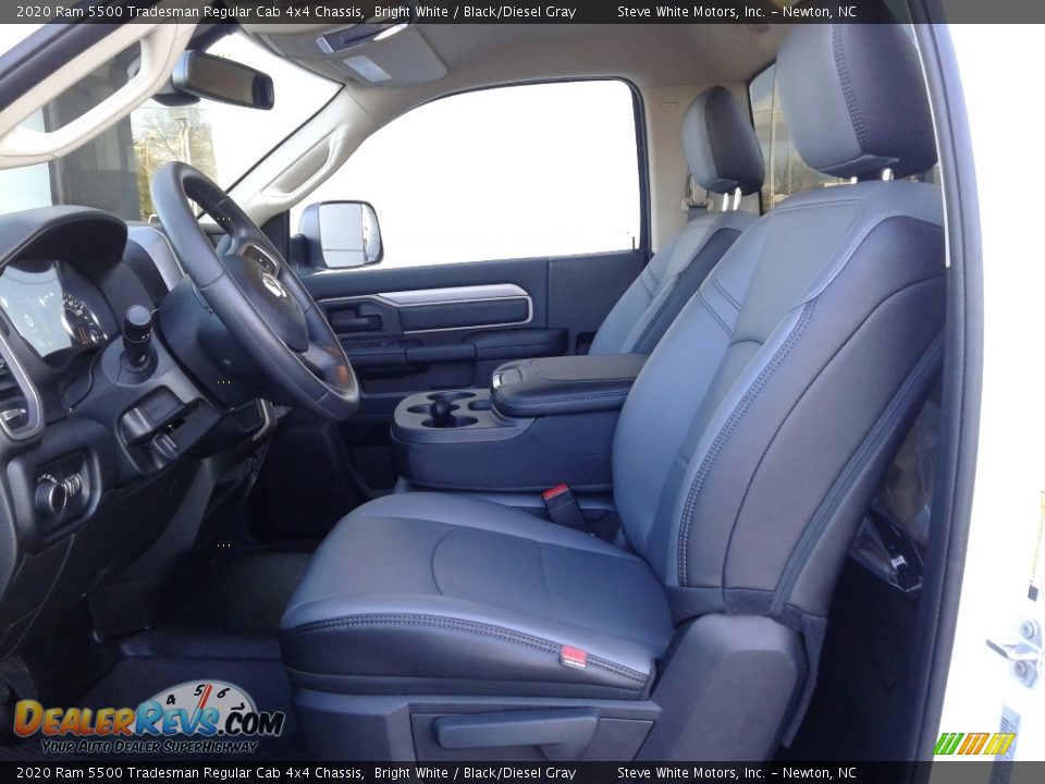 2020 Ram 5500 Tradesman Regular Cab 4x4 Chassis Bright White / Black/Diesel Gray Photo #10